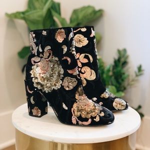 Aldo Sequin Booties